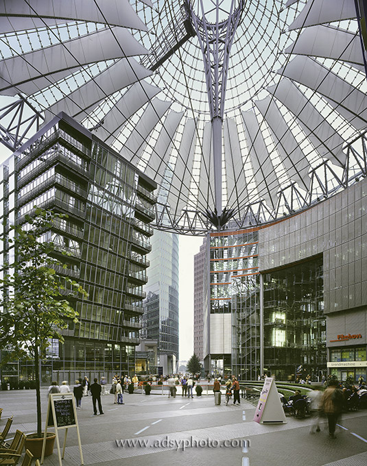 Adsy Bernart Fotograf Architekturfotografie sony center berlin berlinale