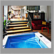 Adsy Bernart photography photographer illustrations, composite, photography, pool, real estate, luxury, flat