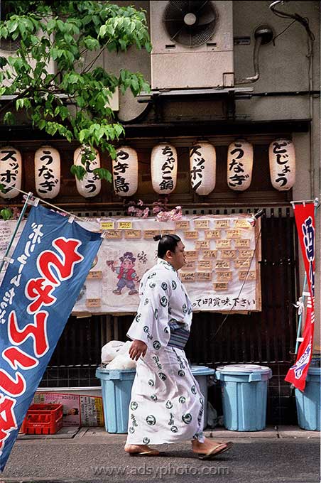 Adsy Bernart photographer travel photography Japan Tokyo Sumo wrestler