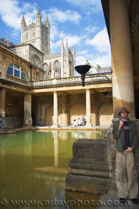 Adsy Bernart photographer travel photography UK Great Britain England Bath  Roman bathes