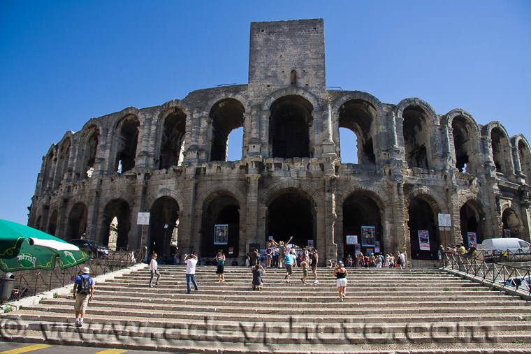 Adsy Bernart Fotograf Reisefotografie Frankreich  Arles Arena römisches antikes Amphietheater