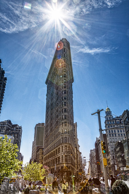 Adsy Bernart Fotograf Reisefotografie New York  USA Bügeleisenhaus flat iron building in Manhatten
 