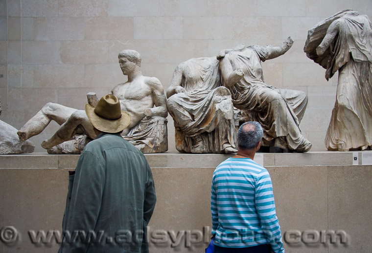 Adsy Bernart Fotograf Reisefotografie Grossbritanien England London Parthenon Elgin Marbles im British Museum