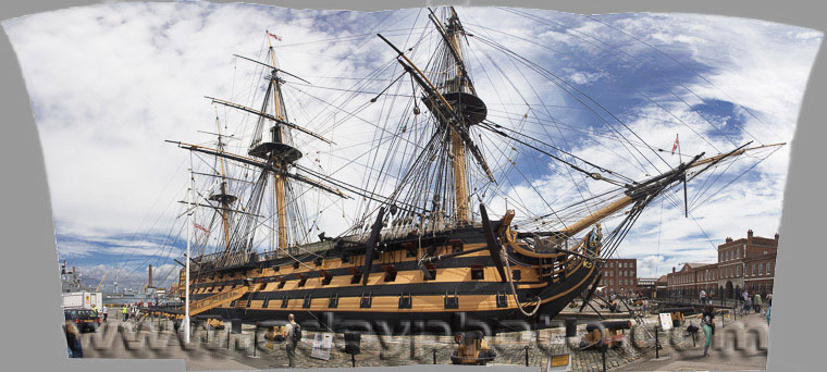 Adsy Bernart Fotograf Reisefotografie Grossbritanien England Portsmouth HMS Viktory Admiral Nelson's Schiff Royal Dockyards Portsmouth